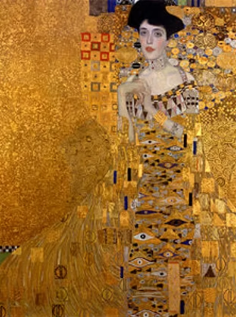 Gustav Klimt: Glimmering Shapes and Patterns